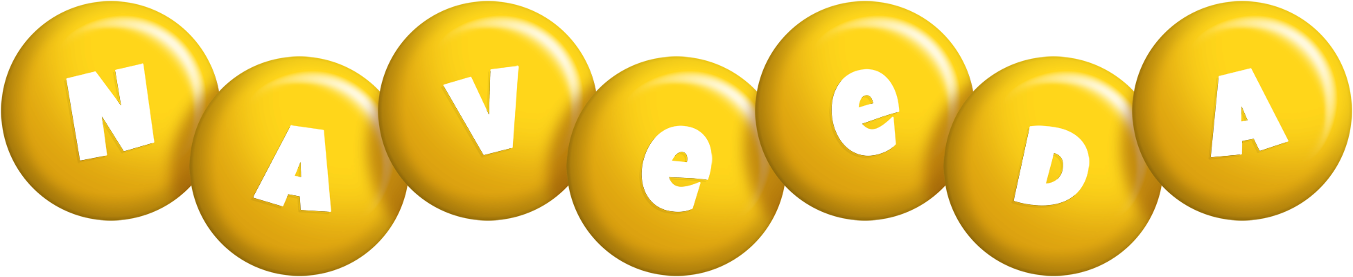 Naveeda candy-yellow logo