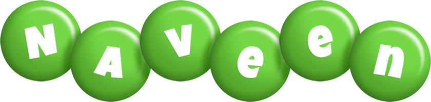 Naveen candy-green logo