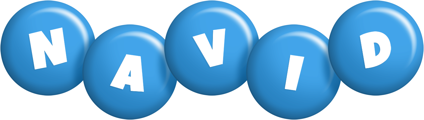 Navid candy-blue logo