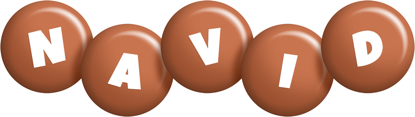 Navid candy-brown logo