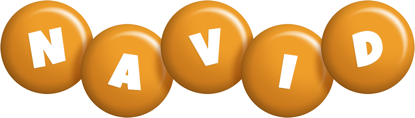 Navid candy-orange logo