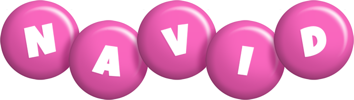Navid candy-pink logo
