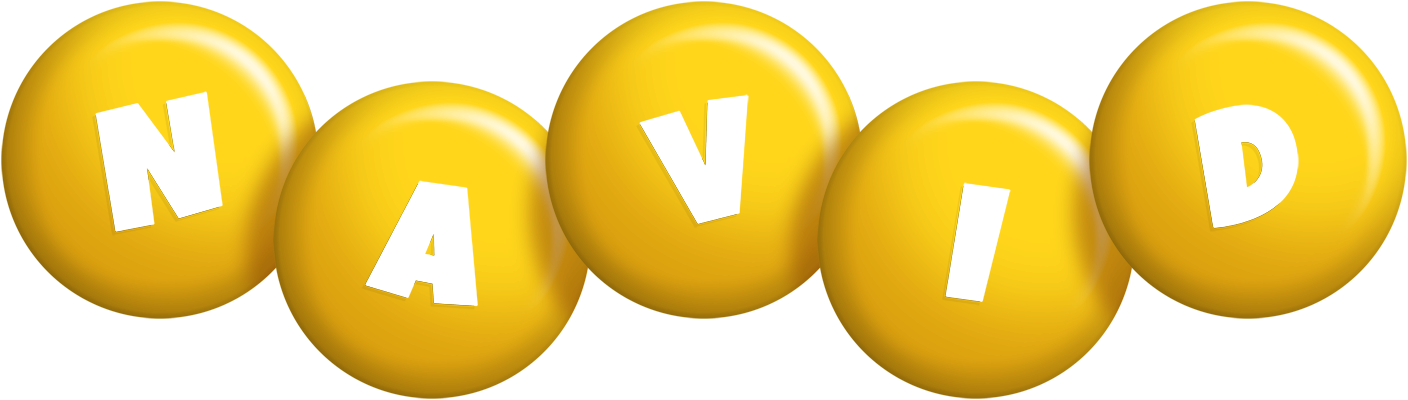 Navid candy-yellow logo