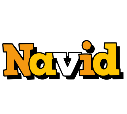 Navid cartoon logo
