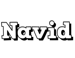 Navid snowing logo