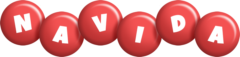 Navida candy-red logo