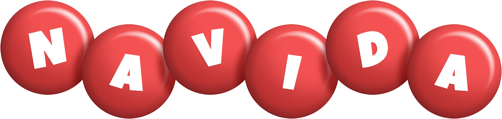 Navida candy-red logo