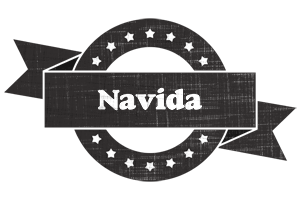 Navida grunge logo
