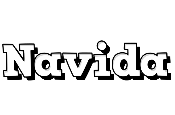 Navida snowing logo