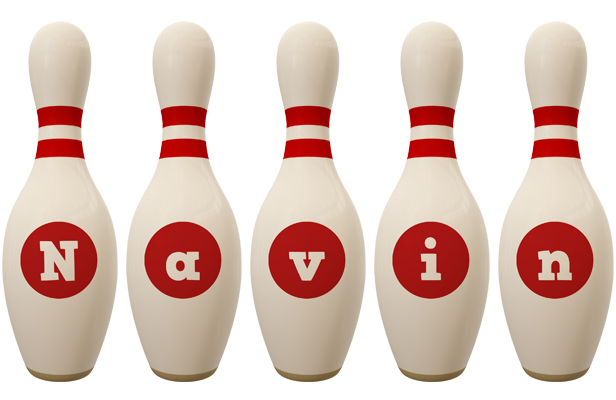 Navin bowling-pin logo