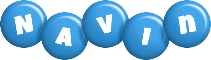 Navin candy-blue logo