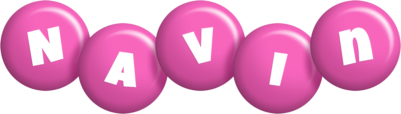 Navin candy-pink logo
