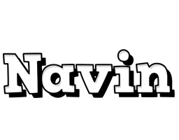 Navin snowing logo