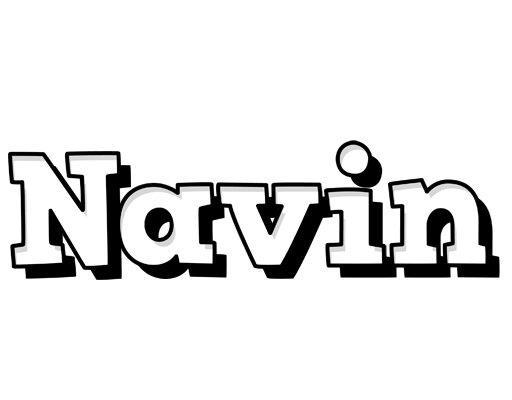 Navin snowing logo