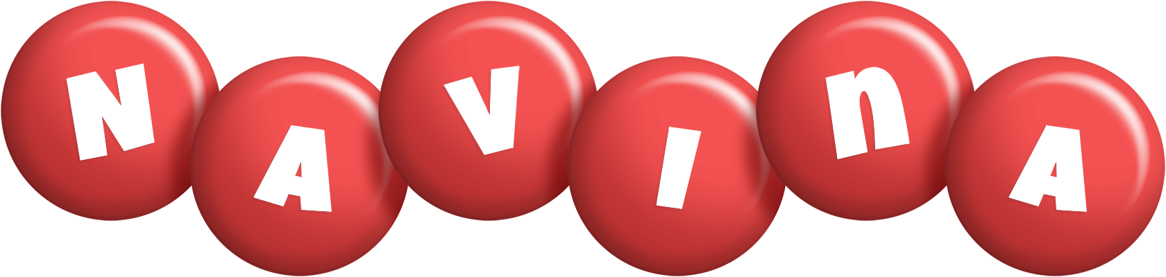 Navina candy-red logo
