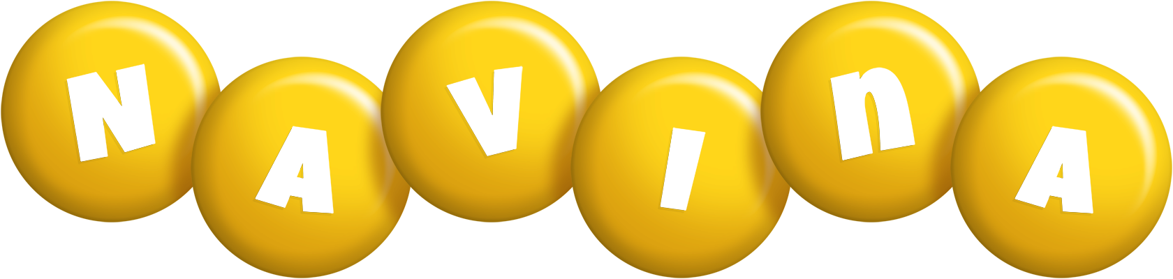 Navina candy-yellow logo
