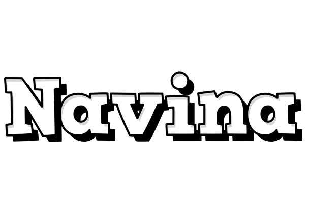 Navina snowing logo