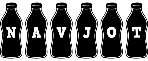 Navjot bottle logo