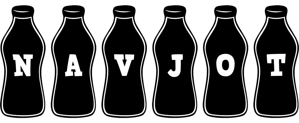 Navjot bottle logo