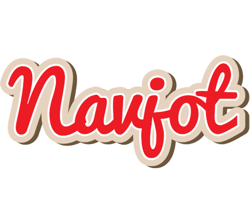 Navjot chocolate logo