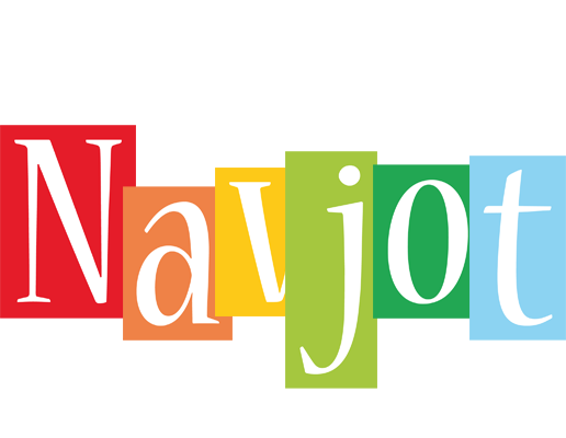 Navjot colors logo