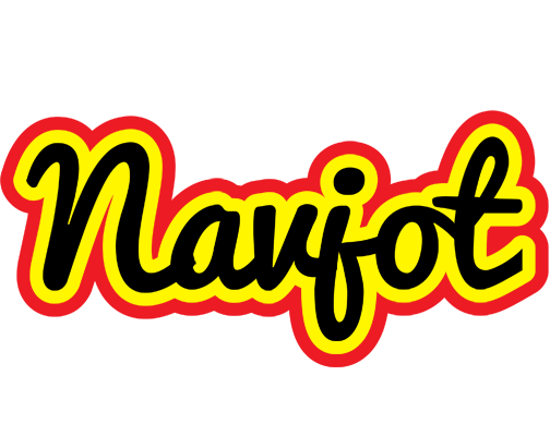 Navjot flaming logo