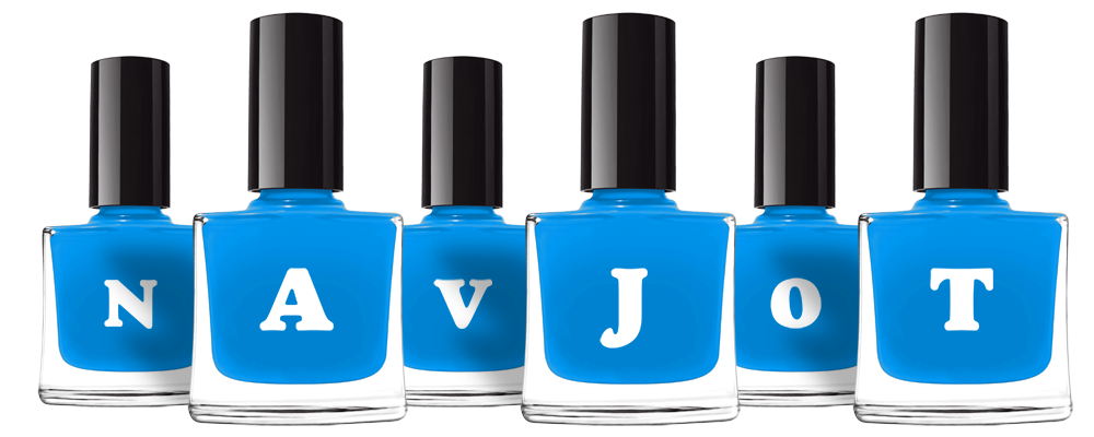 Navjot glossy logo