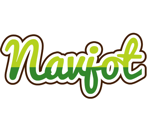 Navjot golfing logo