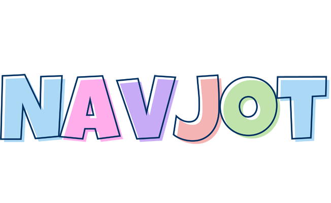 Navjot pastel logo