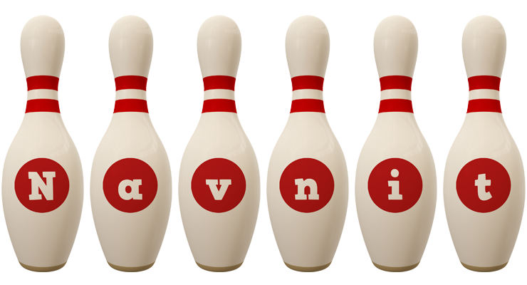 Navnit bowling-pin logo