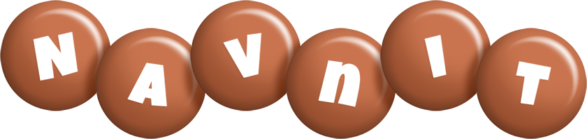 Navnit candy-brown logo