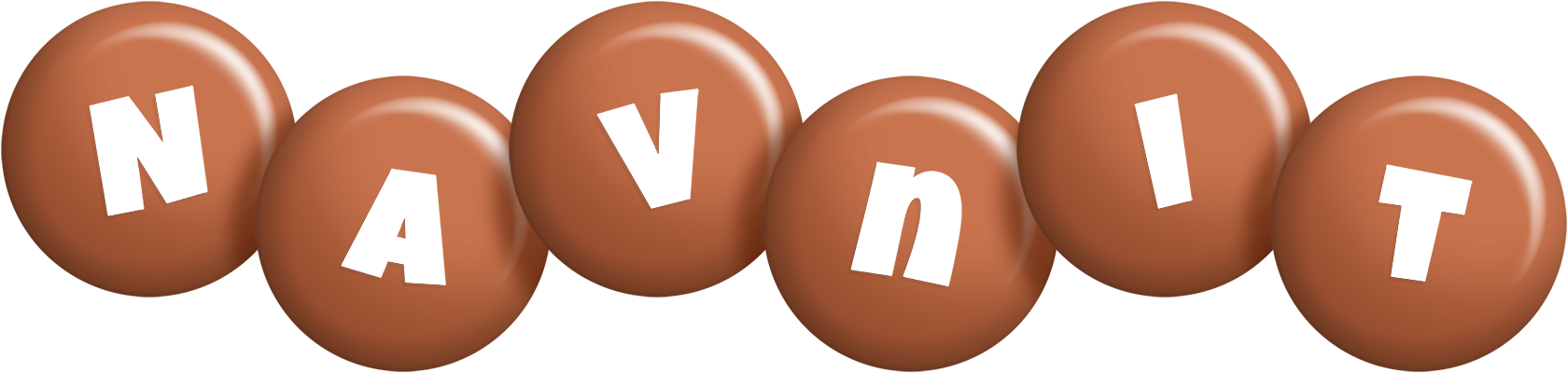 Navnit candy-brown logo
