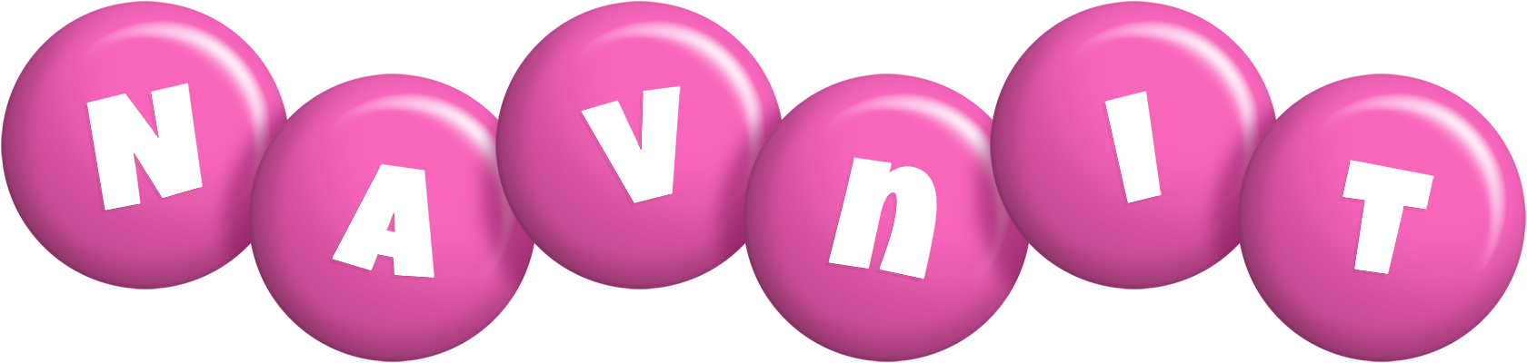 Navnit candy-pink logo