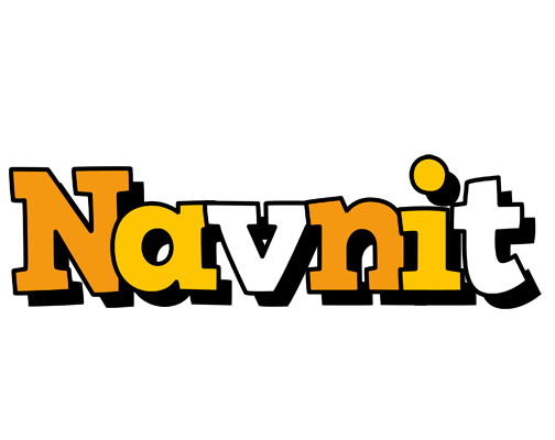 Navnit cartoon logo