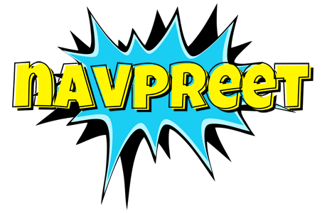 Navpreet amazing logo