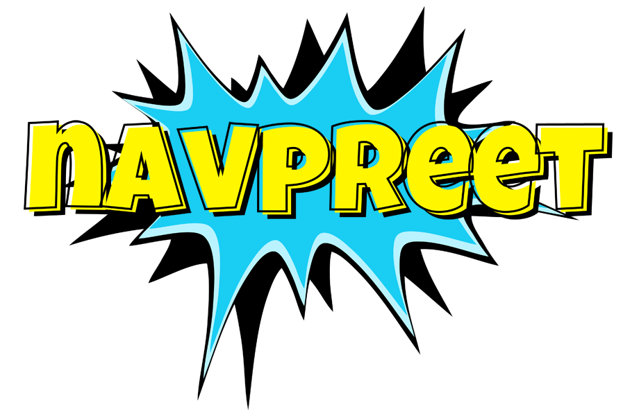 Navpreet amazing logo