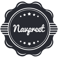 Navpreet badge logo