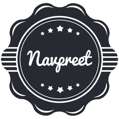 Navpreet badge logo