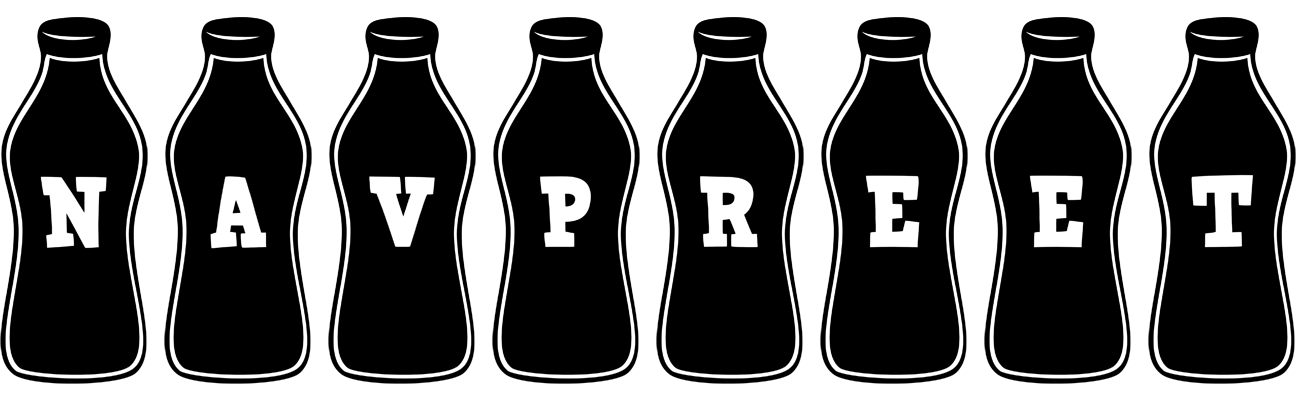 Navpreet bottle logo