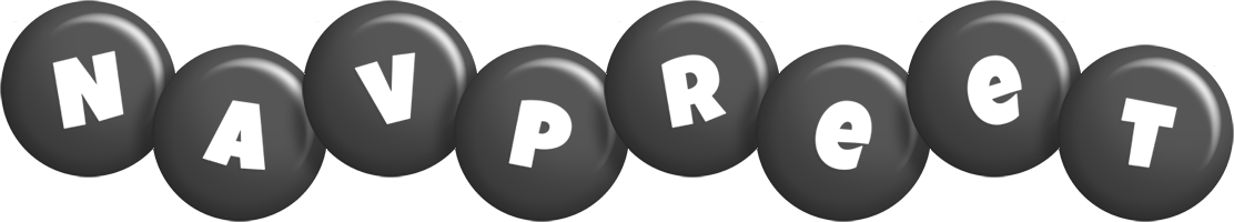 Navpreet candy-black logo