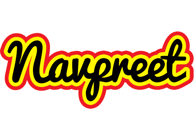 Navpreet flaming logo