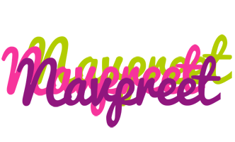 Navpreet flowers logo