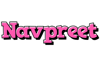 Navpreet girlish logo