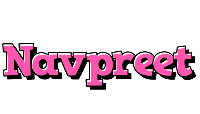 Navpreet girlish logo
