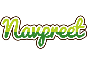 Navpreet golfing logo