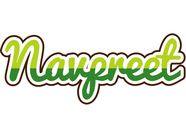 Navpreet golfing logo