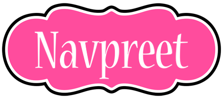 Navpreet invitation logo