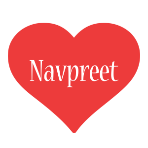 Navpreet love logo