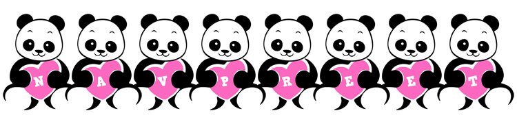 Navpreet love-panda logo