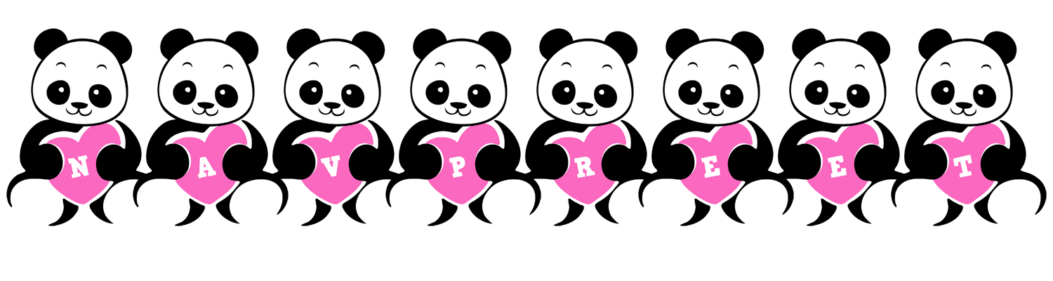 Navpreet love-panda logo